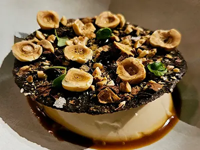 Postre gourmet
